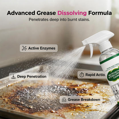 ⏳LAST DAY SALE 50% OFF! 🔥 Multifunctional Kitchen Appliance Cleaner Spray