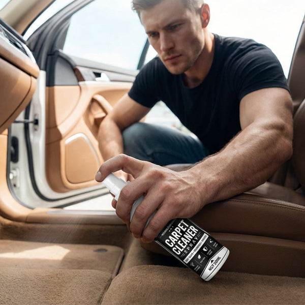 Deep clean carpet spray – lifts tough stains, neutralizes odors instantly!(Free sponge)