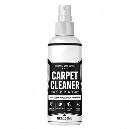 Deep clean carpet spray – lifts tough stains, neutralizes odors instantly!(Free sponge)
